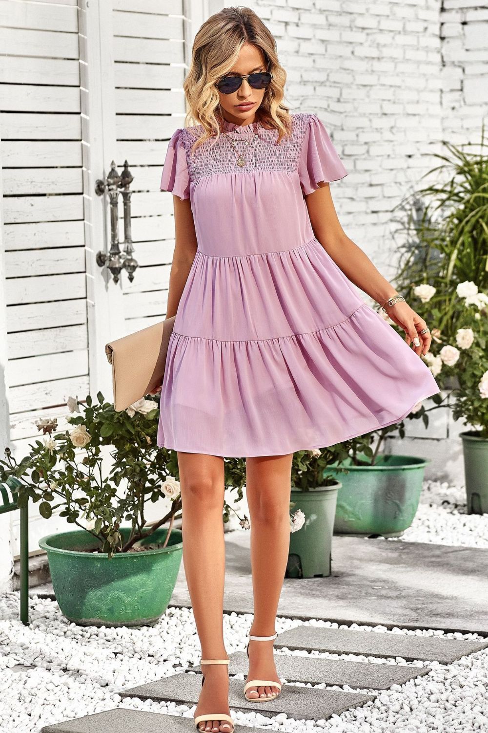Kelsey Ultimate Tiered Mini Dress